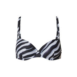 Hunkemöller Bikini gornji dio Zebra Demi crna Jeftinije hr