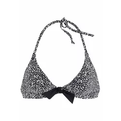 Lascana Bikini Gornji Dio Leo Crna Bijela Jeftinije Hr