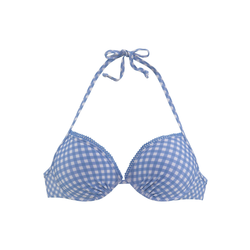 Buffalo Bikini Gornji Dio Svijetloplava Bijela Jeftinije Hr