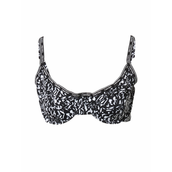 Calvin Klein Swimwear Bikini Gornji Dio Crna Bijela Jeftinije Hr