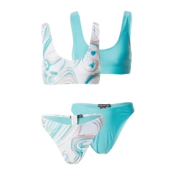 Nasty Gal Bikini Tirkiz Puder Roza Bijela Jeftinije Hr