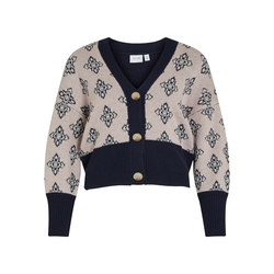 VILA Kardigan Mornarsko Plava Nude Jeftinije Hr