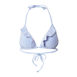 Becks Ndergaard Bikini Gornji Dio Sivkasto Plava Bijela Jeftinije Hr