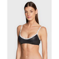 Calvin Klein Swimwear Bikini Gornji Dio Svijetlosiva Crna Bijela Jeftinije Hr