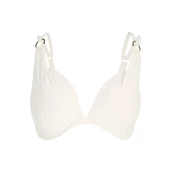 Hunkemöller Bikini zgornji del bela Ceneje si