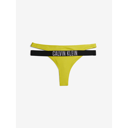 Calvin Klein Swimwear Bikini donji dio Intense Power žuta crna Jeftinije hr
