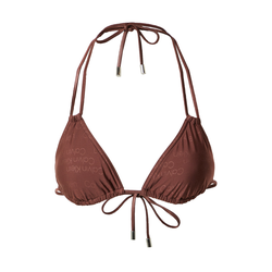 Calvin Klein Swimwear Bikini Zgornji Del Rjava Ceneje Si