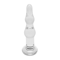 Rimba Dolly Wavy Anal Glass Dildo Translucent Jeftinije Hr