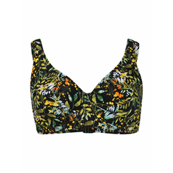 Swim By Zizzi Bikini Gornji Dio CATAMMY Crna Miks Boja