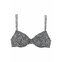 LASCANA Bikini Gornji Dio Leo Crna Jeftinije Hr