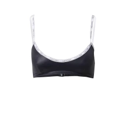 Calvin Klein Swimwear Bikini Gornji Dio Svijetlosiva Crna Bijela Jeftinije Hr