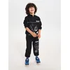 Sinsay - Loose jogger trenerka sa dodatkom viskoze Sonic the Hedgehog Active - crno
