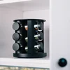 Dekordom stalak za začine rotacioni otto 12kom 19x21cm - black - hml ( 039016 )