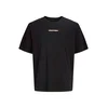 JACK & JONES Majica JJCITY  pastelno modra / oranžna / črna / bela