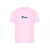 Mister Tee Majica Mykonos Mood marine/rumena/oranžna/roza
