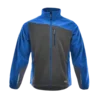 Flis Comfort plus sivo-moder, 2XL