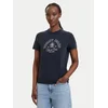 Tommy Jeans Majica Heritage Logo DW0DW22816 Mornarsko modra Regular Fit