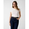 Guess Majica W5GI04 J1314 Bela Slim Fit
