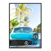 shumee PLAKAT V OKVIRJU 53x73 cm Auto P694