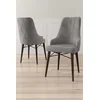HANAH HOME Set 6 stolica Neta Grey Brown