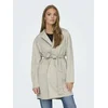 Womens cream suede coat ONLY Joline - Women
