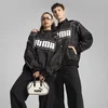Puma ARCHIVE SEASONAL Relaxed Racer Jacket Unisex, Black, Size XL, Clothing