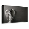 Slika angelska eleganca v sivi - 90x60