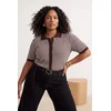 Trendyol Curve Ženska bluza Tbbss25Af00115, Braon