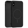 Velvet Touch MagSafe maska za iPhone X/XS – Crna