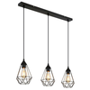 Globo 15745-3H - Viseći luster na sajli ZACHARY 3xE27/60W/230V