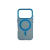Silikonska futrola Magsafe FLURO COLOR Iphone 17 Pro PLAVA