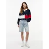 Tommy Jeans Bermuda kratke hlače DW0DW23123 Svetlo modra Regular Fit