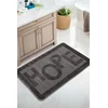 Lessentiel Maison Prostirka za kupatilo Hope, 60x100 cm, Antracit