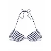 VENICE BEACH Bikini Summer, modra, bela