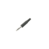 Cabletech Banana 6.3mm stereo moška plastična