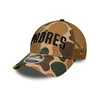 New-Era Wordmark camo 9forty mc sadpad Bež