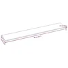 Zidna uzglavlja 12 pcs Tamno siva 90 x 15 cm tkanina