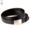 Princ Leather Muški kaiš 202, Kožni, Crni