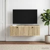 TV ormar za zid Hrast sonoma 98 x 41 x 30 cm Konstruirano drvo