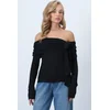 Trend Alacati Stili Ženska bluza Alc-X14558, Crna