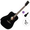 Cort EARTH 60 Standard SET Black Gloss Akustična kitara