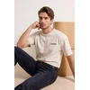 Trendyol Muška majica Tmnss26Ts00037, Bela