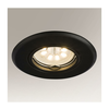 Shilo 3329 - Ugradno svetlo TOKIO 1xGU10/15W/230V crno
