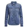 ONLY Jeans srajca Alexa 15315185 Modra Regular Fit