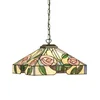 Endon 64385 - Luster na lancu Tiffany WILLOW 1xE27/60W/230V prečnik 35 cm