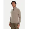 Barbour Pulover Patch Half Zip MKN0585ST51 Bež Regular Fit
