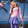 Watertime Dvodelni kupaći kostim za devojčice, Ljubičasti
