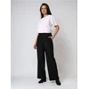 Sinsay - Wide leg pantalone - crno