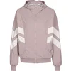 Urban Classics Prehodna jakna Crinkle Batwing, roza