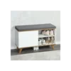 KESPER KSP15942 CIPELARNIK SA JASTUKOM ZA SEDENJE BELI 77 x 48 x 30 CM